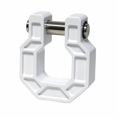 Royal Hooks - Royal Hooks Royal Show Shackle D-Ring Hook White Pair RHO-12017-WH-2