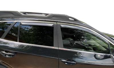 Auto Ventshade AVS - Auto Ventshade 194376 Ventvisor In-Channel Deflector 4Pc for 15-25 Outback