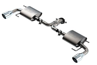 Borla - Borla 11969 S-Type Axle-Back Exhaust Single Split RR Exit 17-25 CX-5 Sport 2.5L