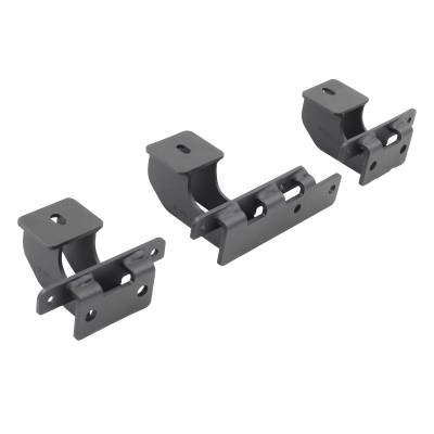 Go Rhino - Go Rhino D64506BTK Dominator Xtreme Side Step Mounting Brackets for 18+ JT/JLU