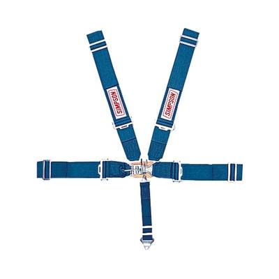 Simpson Safety - Simpson Safety 29063BL 55" Latch/Link 5-Point Safety Harness Blue