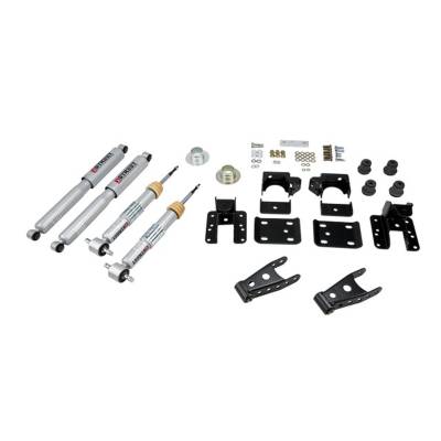 Belltech - Belltech 646SP Front/Rear Complete Lowering Kit w/Street Shocks for Chevy/GMC