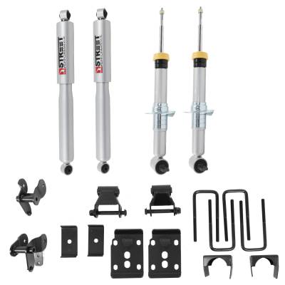 Belltech - Belltech 1050SP Complete Lowering Kit w/Street Perf. Struts/Shocks 21-26 F150