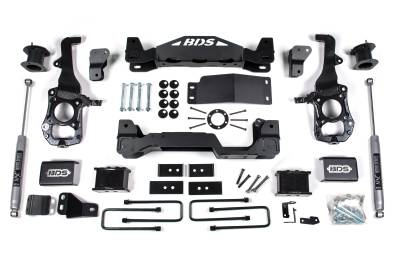 BDS Suspension - BDS Suspension BDS1579FS 6" Lift FOX 2.0 Adventure for 21-24 Ford F150