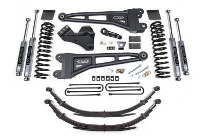 BDS Suspension - BDS Suspension BDS1592FS FOX 6" Radius Arm Lift Kit for 11-16 F250/F350 4WD