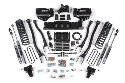 BDS Suspension - BDS Suspension BDS1690FS FOX 6" 4-Link Lift Kit for 19-24 RAM 3500 w/o OL