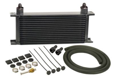 Derale - Derale 13402 16-Row Stack Plate Transmission Cooler Kit -6AN