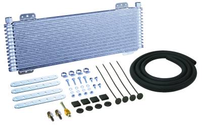 Derale - Derale 13633 13 Row Plate & Fin Trans Cooler Kit 5/8 Inverted Flare