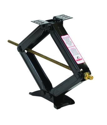 Husky Towing - Husky Towing 88122 Replacement Scissor Leveling Jack for 88121 5000lb 24" Black