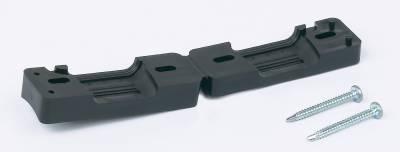 Husky Towing - Husky Towing 33400 4-Way Flat Connector Mounting Bracket Black w/Dust Cover