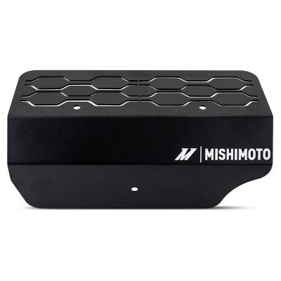 Mishimoto - Mishimoto MMUH-WRX-22PBK Aluminum Alternator & Pulley Cover for 22+ Subaru WRX