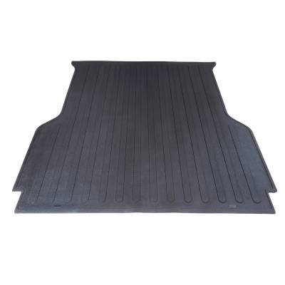 TrailFX - TrailFX 621N Black Rubber Drop-In Bed Mat w/o Tailgate 07-18 Silv/Sierra 8' Bed