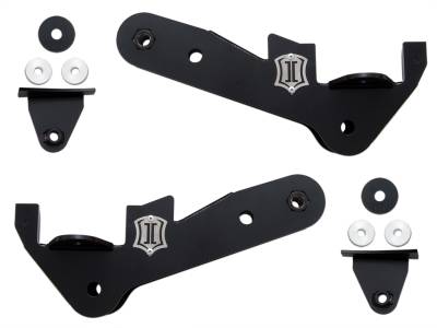 ICON Vehicle Dynamics - ICON 164504 4 Link Frame Bracket Kit for 17-22 Ford F250/F350 Super Duty