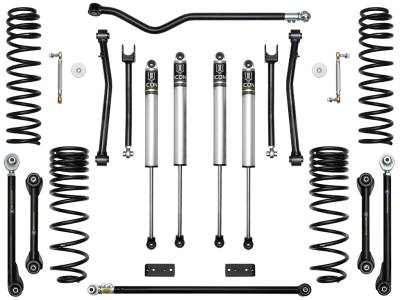 ICON Vehicle Dynamics - ICON K22105T Stage-5 2.5" Lift Kit w/Tubular UCA for 20+ Jeep Gladiator
