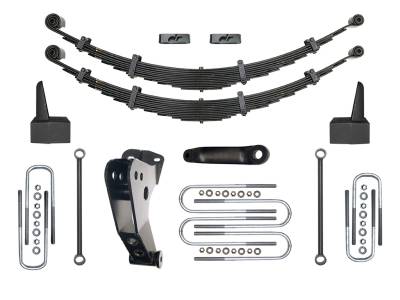 ICON Vehicle Dynamics - ICON K36000-99 6" Front/Rear Leaf Spring & Block Kit for 00-04 Ford F250/F350
