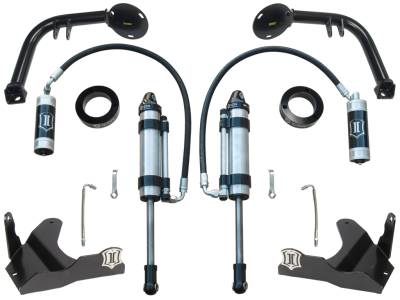 ICON Vehicle Dynamics - ICON K53123 Stage-3 Front S2 Secondary Shocks Kit for 10-14 Toyota FJ Cruiser