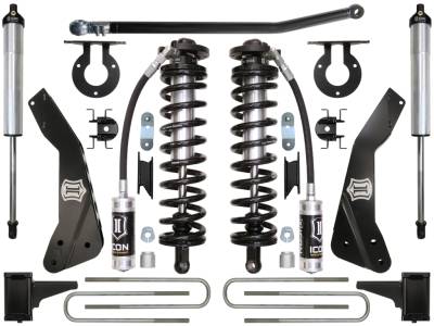 ICON Vehicle Dynamics - ICON K63132 Stage-2 4-5.5" Coilover Conversion Lift for 11-16 Ford F250 SD 4WD