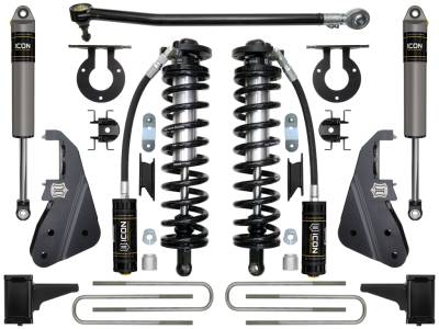 ICON Vehicle Dynamics - ICON K63152 Stage 2 4-5.5" Lift Kit for 2017-2022 Ford F250/F350 4WD