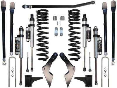 ICON Vehicle Dynamics - ICON K64503 Stage-4 4.5" Suspension Lift Kit for 2005-2007 Ford F250/F350