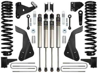 ICON Vehicle Dynamics - ICON K67200 Stage-1 7" Suspension Lift Kit for 2008-2010 Ford F250/F350 SD 4WD