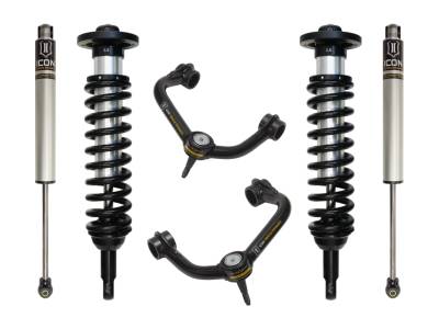 ICON Vehicle Dynamics - ICON K93021T Stage-2 0-2.63" Lift Kit w/Tubular UCA for 04-08 Ford F150 4WD