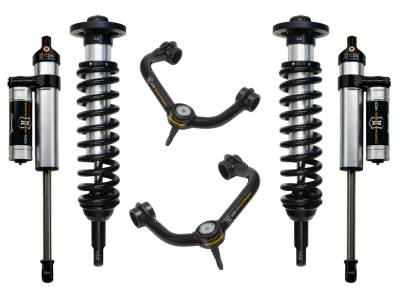 ICON Vehicle Dynamics - ICON K93022T Stage-3 0-2.63" Lift Kit w/Tubular UCA for 04-08 Ford F150 4WD