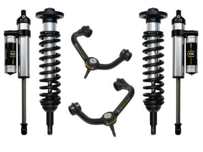 ICON Vehicle Dynamics - ICON K93032T Stage-3 0-2.63" Lift Kit w/Tubular UCA for 04-08 Ford F150 2WD