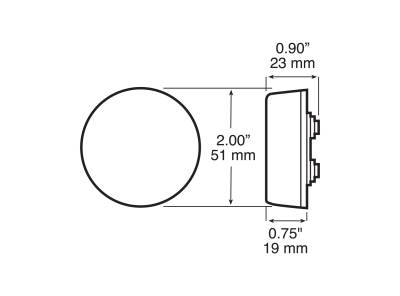 Peterson - Peterson V164KR Clearance Light