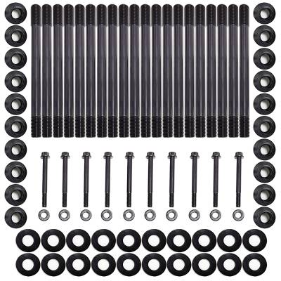 PRW - PRW 1039121 Cylinder Head Stud Kit for 08-10 Ford 6.4L Powerstroke 4140 200K PSI