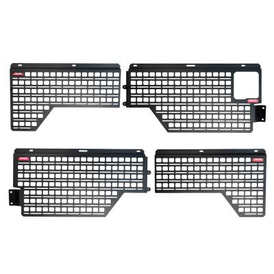 BuiltRight Industries - BuiltRight Industries 102140 Bedside Rack Molle Panel System Full Kit