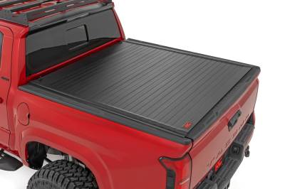 Rough Country Suspension Systems - Rough Country Hard Roll-up Tonneau Cover for 24-25 Toyota Tacoma 5' 50415551