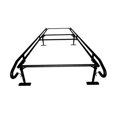 TrailFX - TrailFX FCLR008B Service Body Rack 1000lb Multi-Fit Black Powder Coated Steel