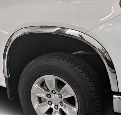 Putco - Putco 97125 Wheel Arch Trim Set for 19-26 Chevy Silverado 1500