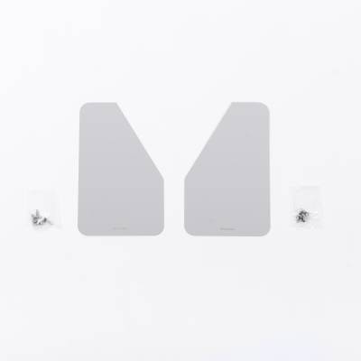 Putco - Putco 79473 Universal Stainless Steel Mud Flaps 6" W x 10" T