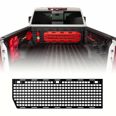 Putco - Putco 195023 Truck Bed Molle Panel FR Bulk for 20-25 Silverado/Sierra 2500/3500