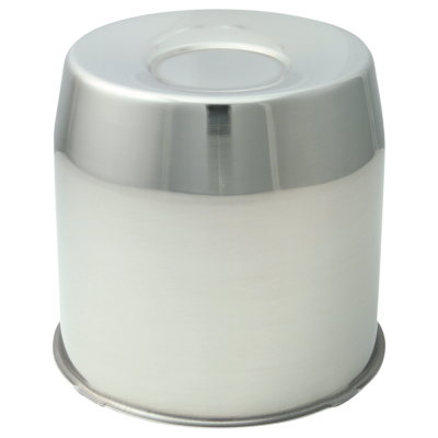 Gorilla Automotive - Gorilla Automotive HC211SS Stainless Steel Hub Cover 4.25" Diameter 3.25" Height