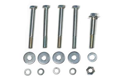Steer Smarts - Steer Smarts 79020001 Side Track Bar Reinforcement Bracket Hardware Kit for Jeep