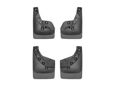 Weathertech - WeatherTech 110182-120182 Front/Rear No-Drill DigitalFit Mudflap Kit