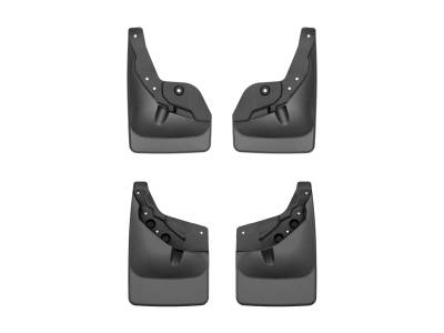 Weathertech - WeatherTech 110184-120184 Front/Rear No-Drill DigitalFit Mudflap Kit