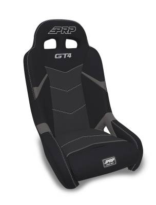 PRP - PRP AU63001-PORXP-203 Black & Gray GT4 Suspension Seats Kit for 11+ Polaris
