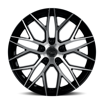 Katana - Katana Wheels KR01-188054GBF KR01 18x8 5x4.5 40mm Gloss Black/Machined