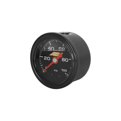 AEM Electronics - AEM Electronics 30-2135-100 Multi-Purpose Liquid-Filled Pressure Gauge 100Psi