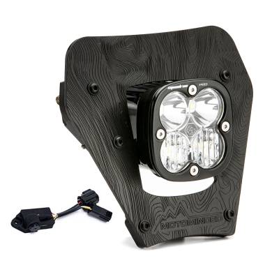Baja Designs - Baja Designs 49-7143 KTM Squadron Pro D/C LED Headlight Kit w/Dimmer