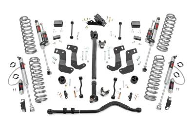 Rough Country Suspension Systems - Rough Country 62744 3.5" M1R Lift Kit C/A Drop D/S for 18-23 Wrangler JL 2DR