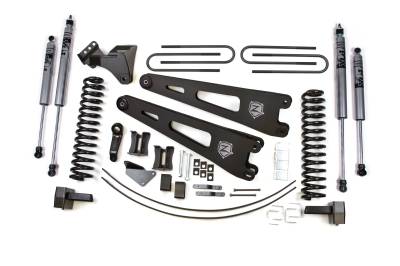 Zone Offroad - Zone Offroad ZONF39F 6" Lift Kit w/Fox Shocks for 05-07 Ford F250/F350 SD Gas