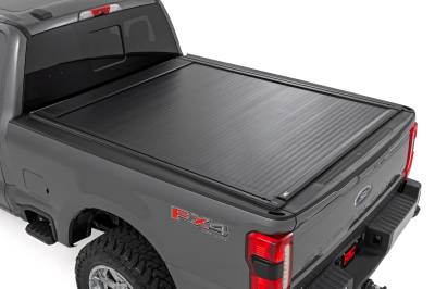 Rough Country Suspension Systems - Rough Country 51507650 Power Retracting Tonneau Cover 17-26 F250/F350 SD 6.8'