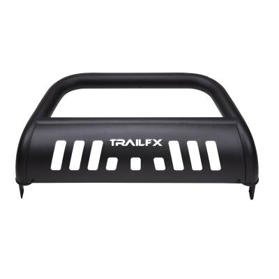 TrailFX - TrailFX B0046T 3" Diameter Powder Coated Titanium Black Steel Bull Bar