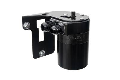 HPS Performance - HPS 860-007WB Aluminum Oil Catch Can Kit for 15-21 Subaru WRX 2.0L Turbo