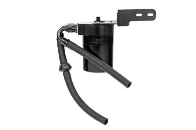 HPS Performance - HPS 860-002WB Aluminum Oil Catch Can Kit for 17-24 Honda Civic 24 Acura Integra