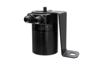 HPS Performance - HPS 860-008WB Aluminum Oil Catch Can Kit for 17-21 Subaru WRX STI 2.5L Turbo